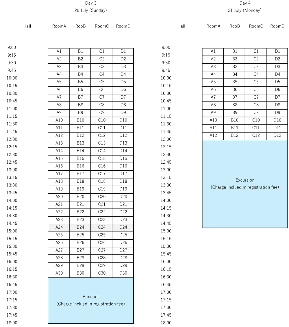 Schedule